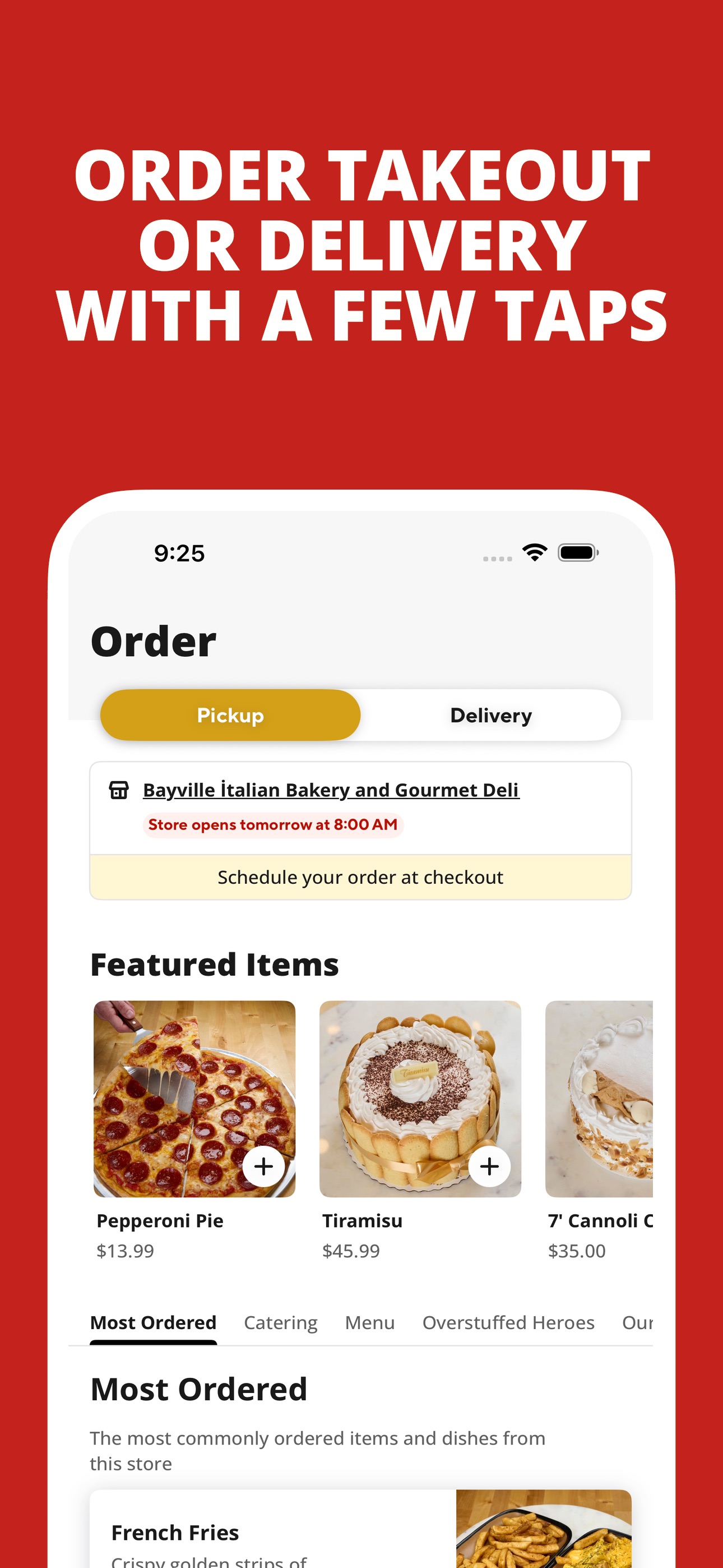 Screenshot 1 of Bayville Bakery Deli Pizzeria