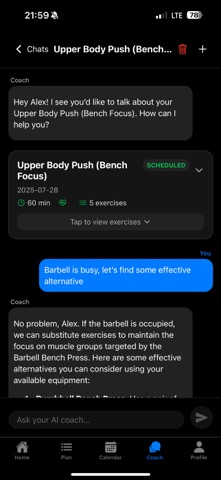 FitWithAI Screenshot 4 of 6