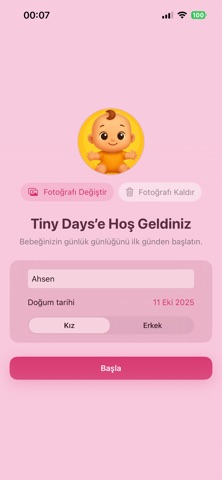 TinyDays screenshot
