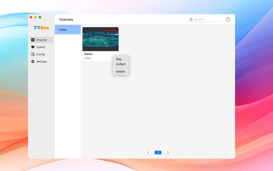 #1. TVBox - IPTV Smart Player (macOS) 由: 冬姣 彭