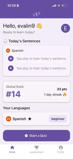Lingosphere: Language Learning screenshot 1