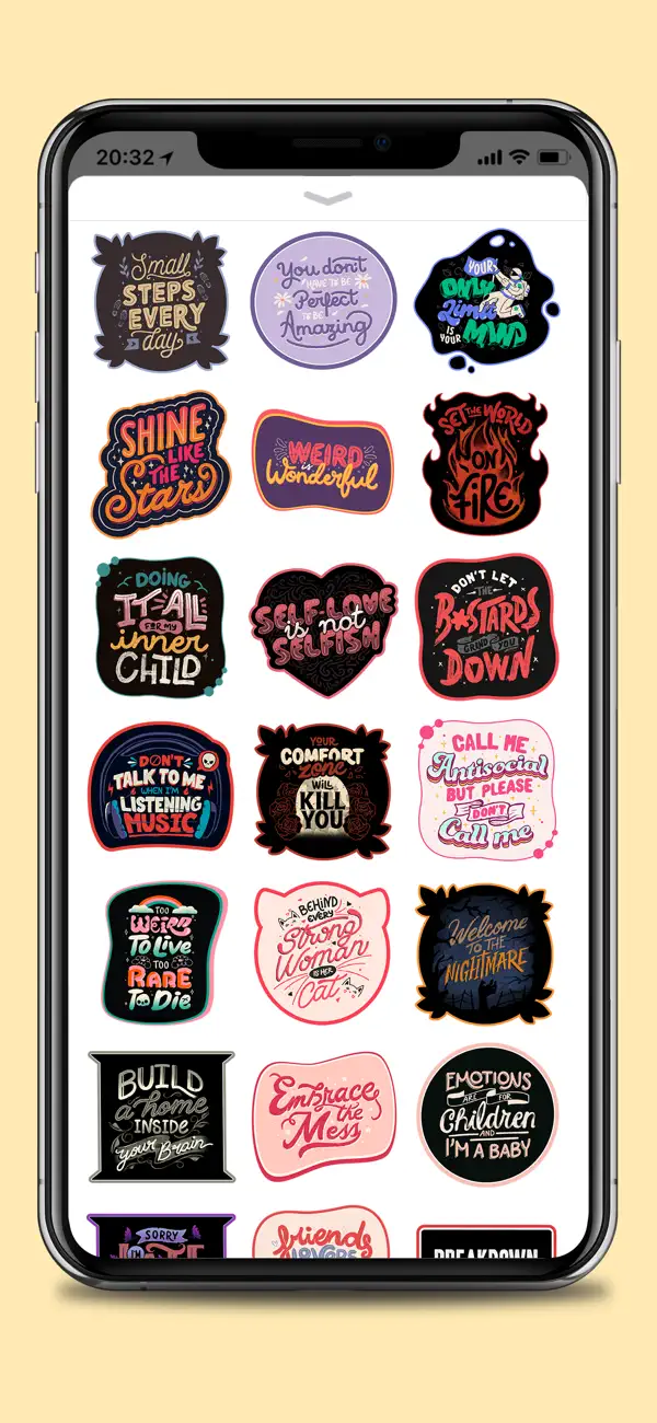 Screenshot #3 pour Tobe Fonseca: Quirky Quotes