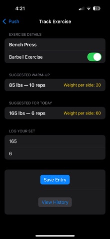 GymBud - Fitness Tracker screenshot