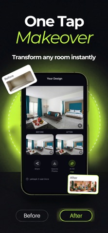 Room Design AI & Home Decor iPhone screenshot