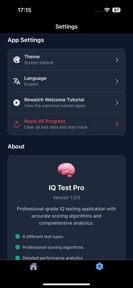 Pro IQ Test screenshot