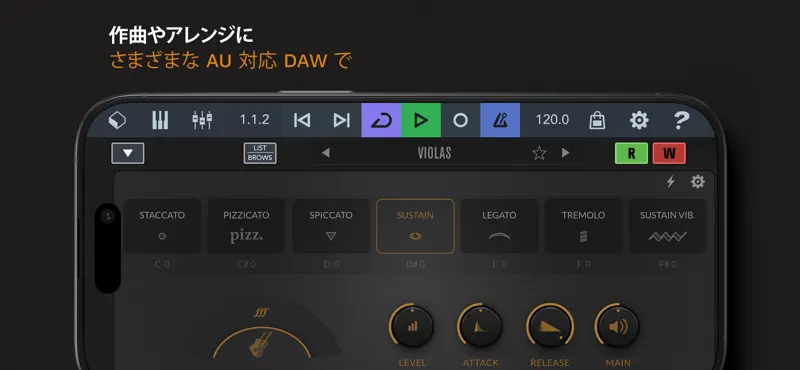 Iconica Sketch - Orchestra app screenshot 3 of 5