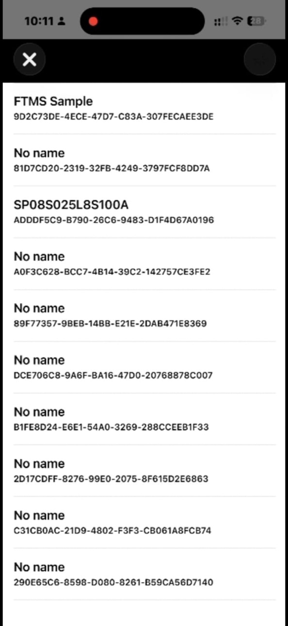 iPhone screenshot
