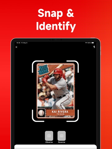 StarBoost: Sports Card Scanner iPad screenshot