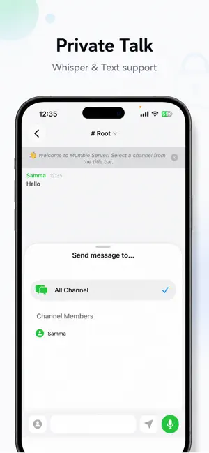 Mumble Voip - Team Speak Mumla screenshot 3