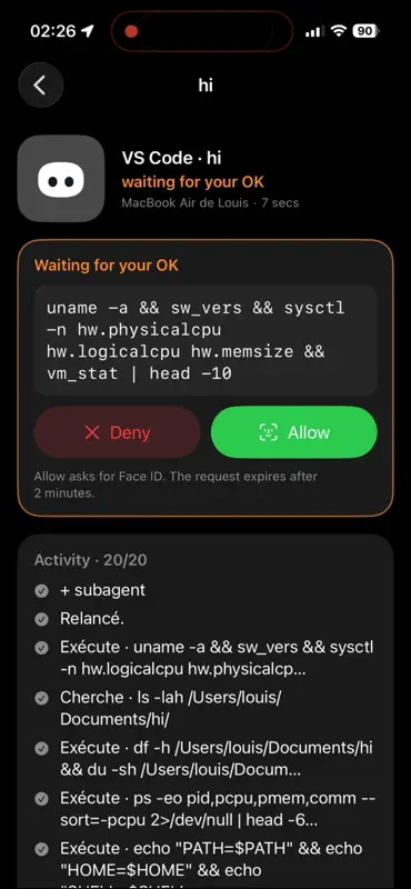 Coucou — Notch Companion screenshot 3 of 5