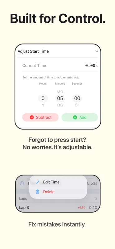 Tick Stopwatch screenshot 3 of 5