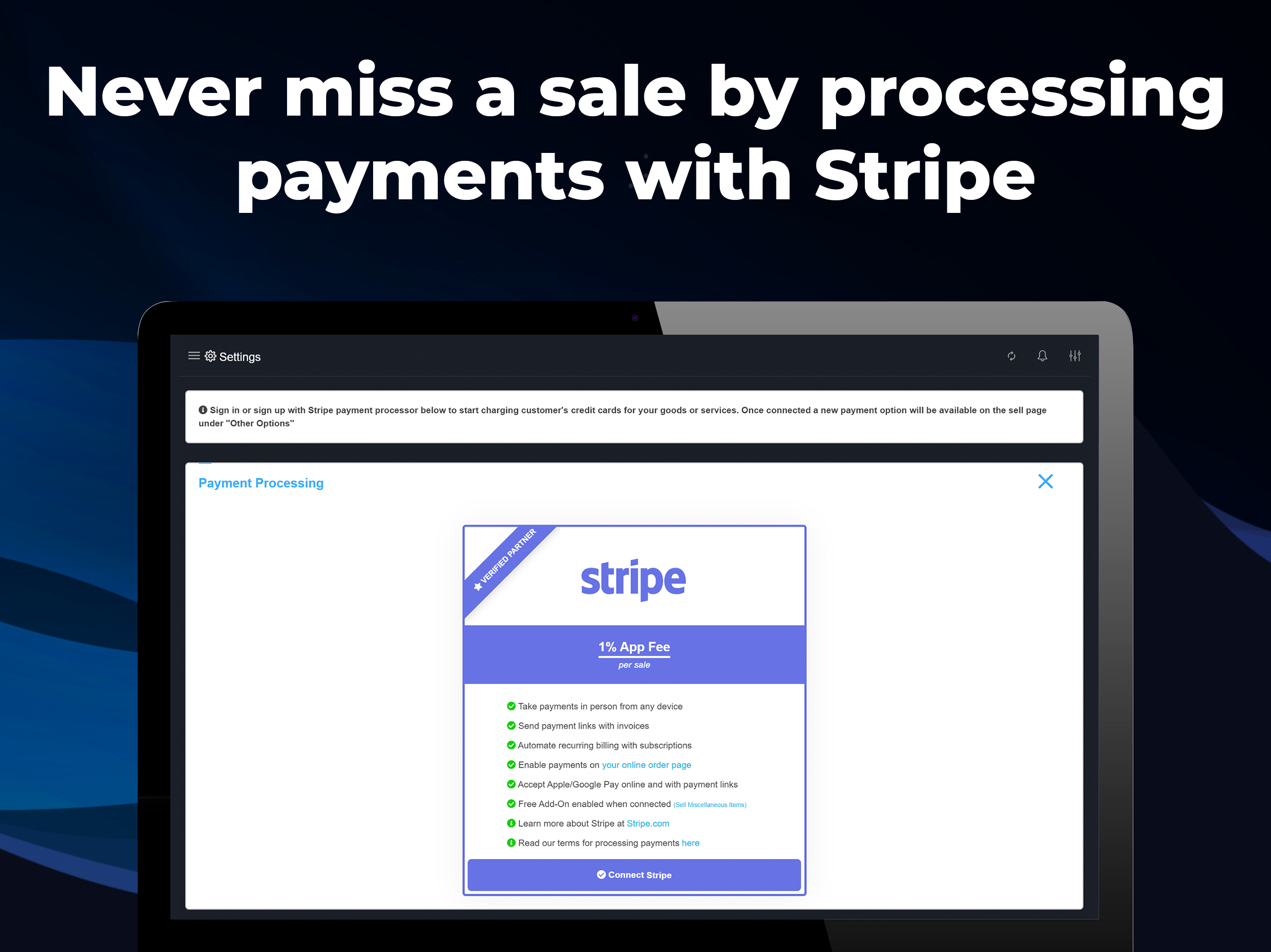 M&M POS - Payments For Stripe