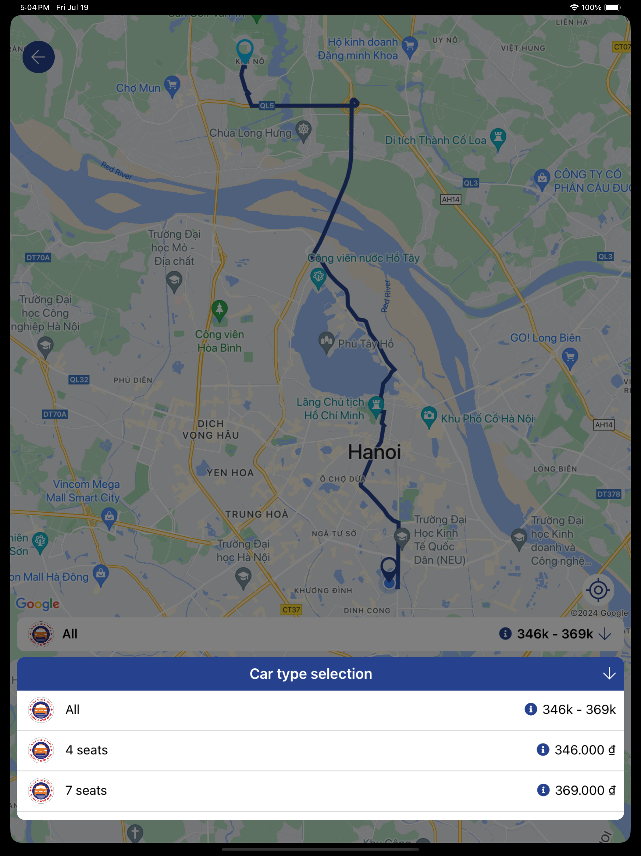 Taxi Việt Đức