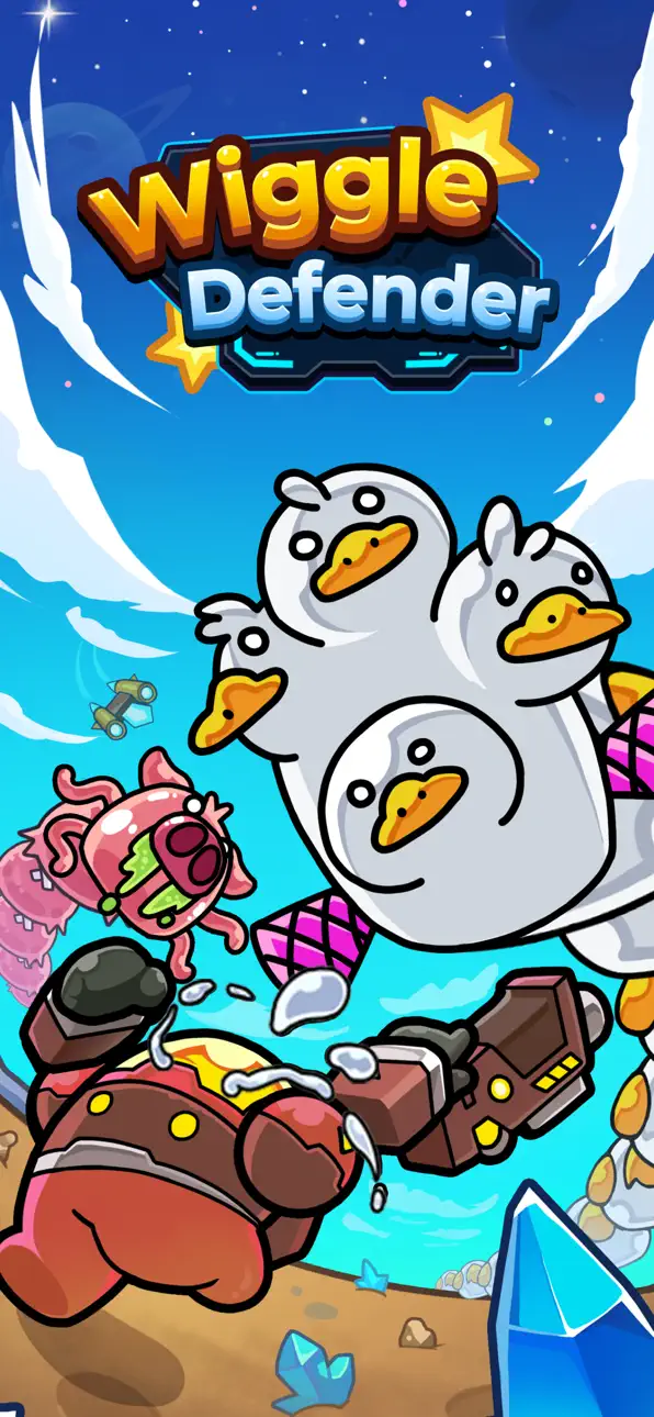 Wiggle Defender: Strategy TD iOS Mod IPA screenshot 1 - iOS game interface
