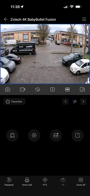 Zxtech CCTV screenshot 3
