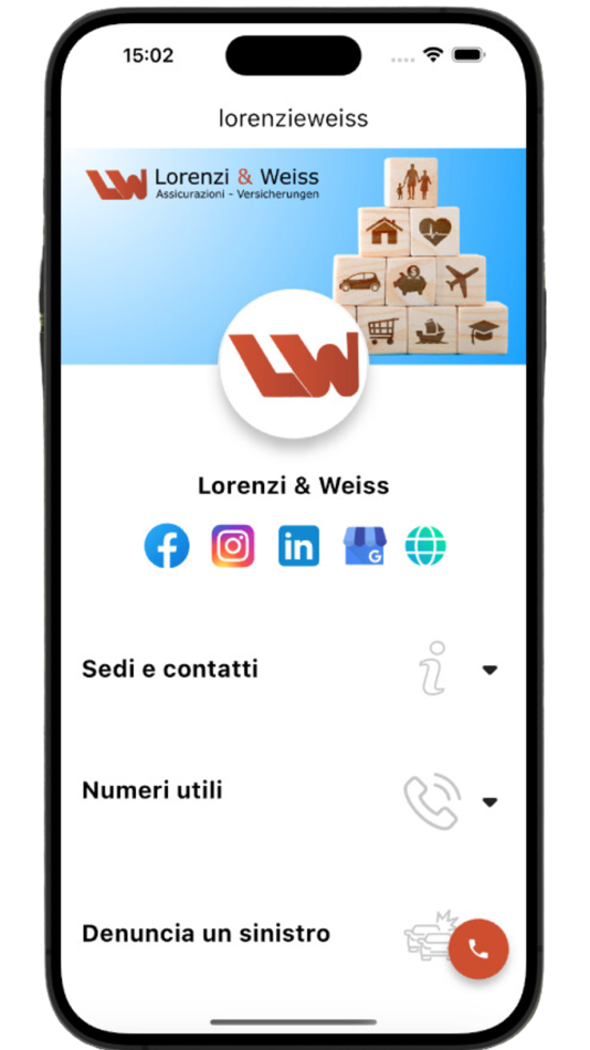 #1. Lorenzi & Weiss (iOS) 来自: GSV Digital Solution Srl