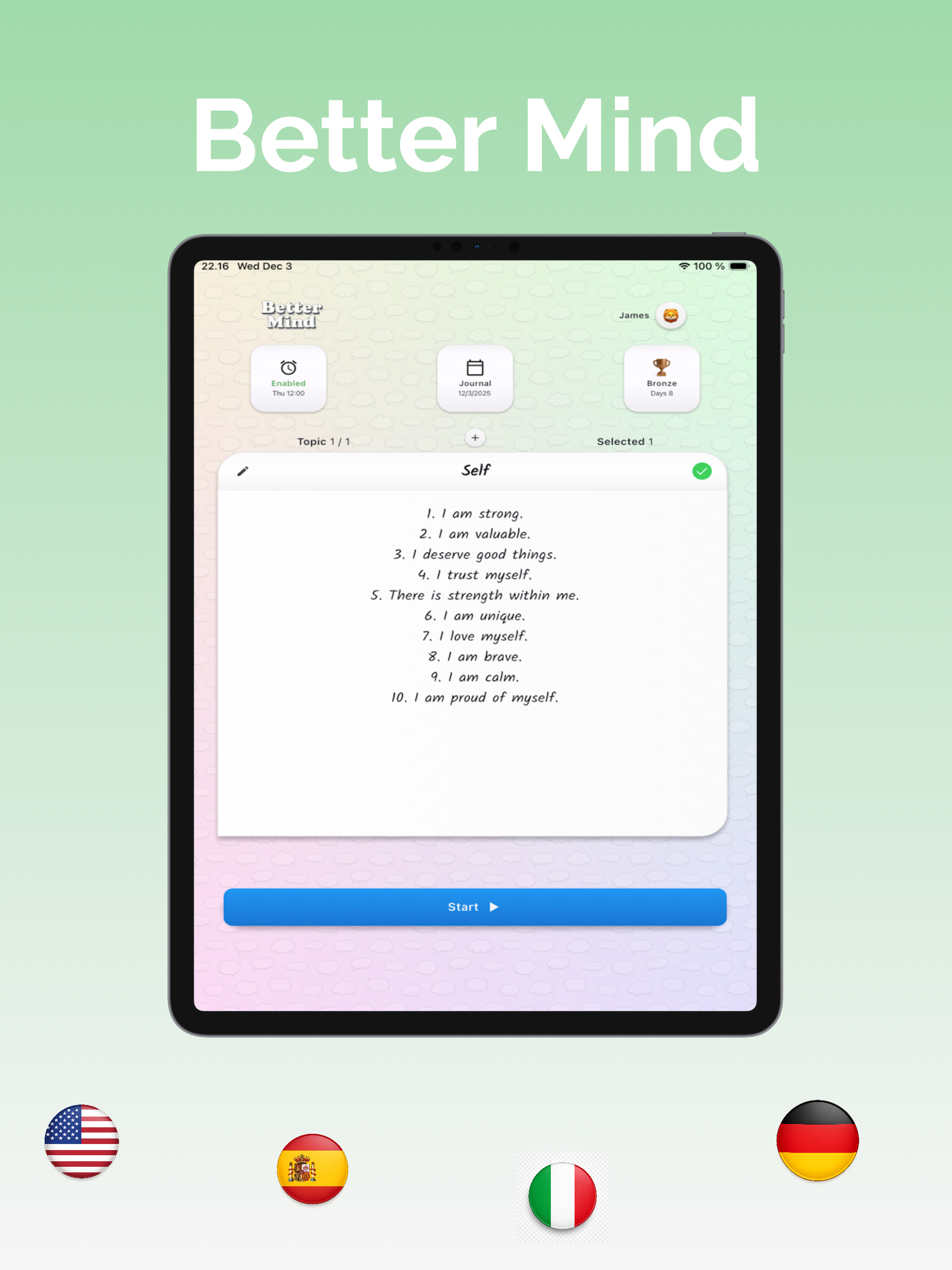 Better Mind - Affirmations screenshot 7
