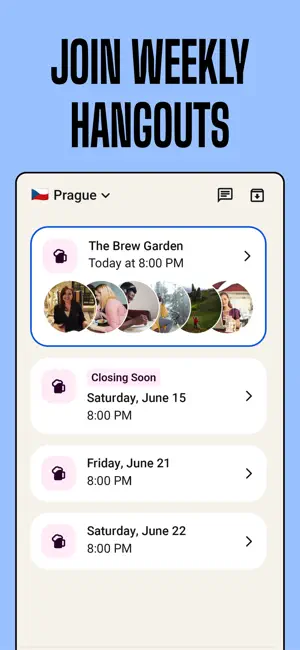 Let's Hang: Social Meetups screenshot 3