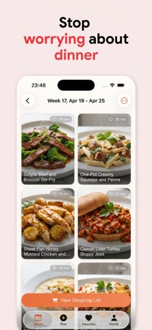 AI Dinner Planner screenshot