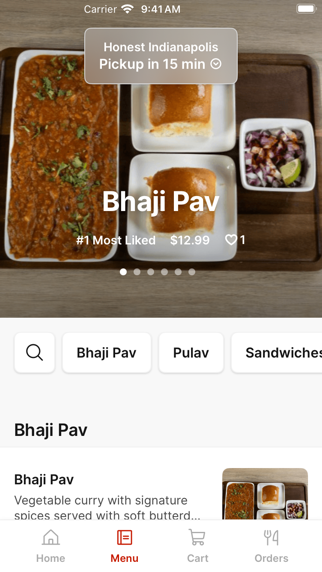 App screenshot