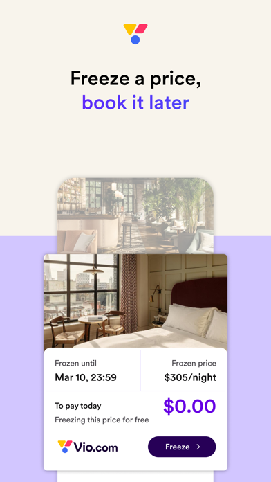 Vio.com: Hotels & travel deals Screenshot
