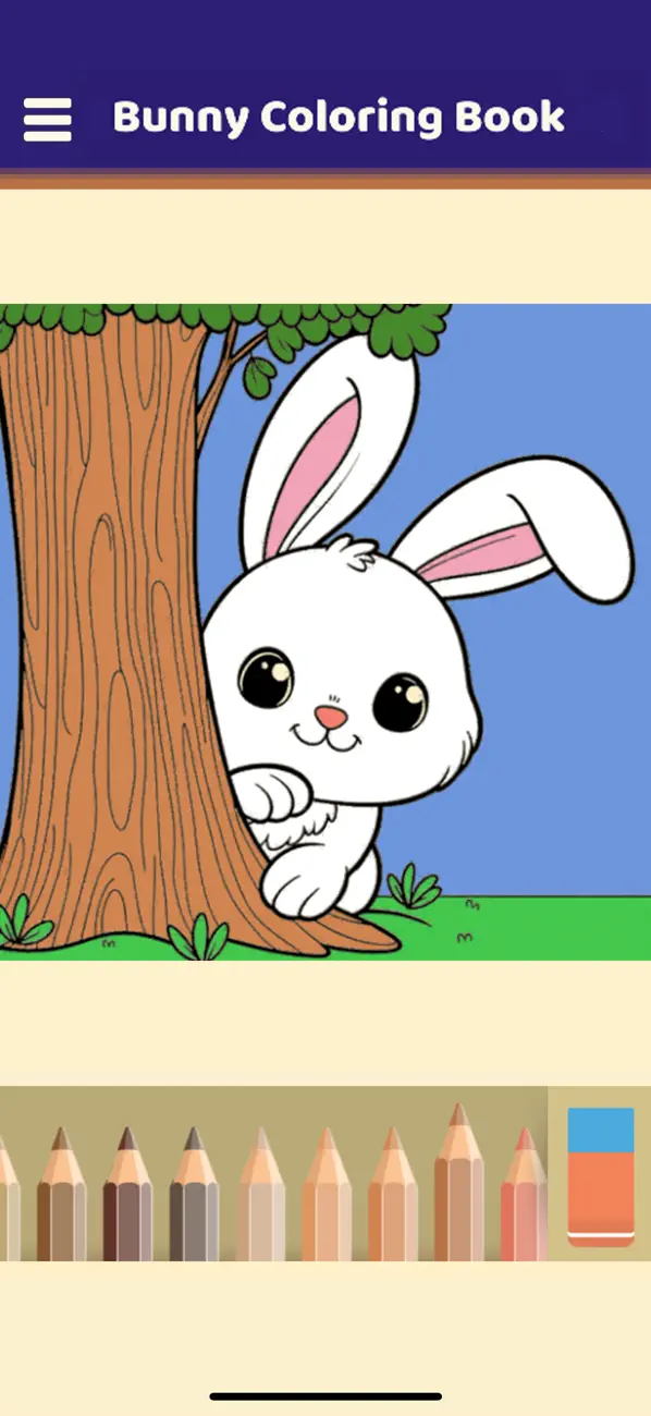 Screenshot #2 pour Bunny Coloring Book