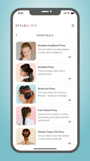 How to cancel & delete stylescope - hairstyle journal 3