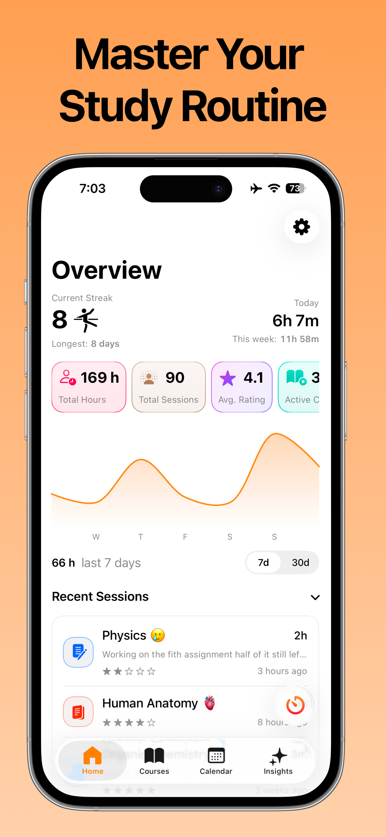 EstudyLog - Study Tracker