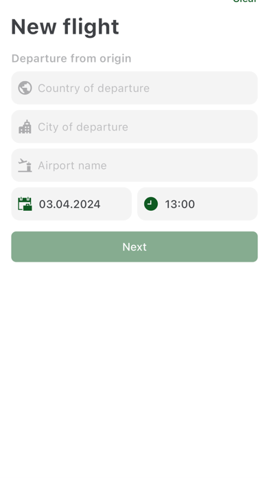 Avia Flights - Planner Screenshot