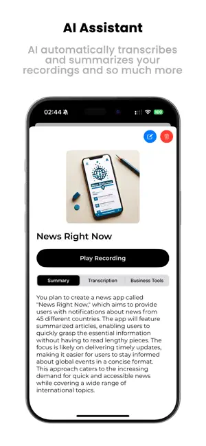 Voice Memos AI screenshot 2