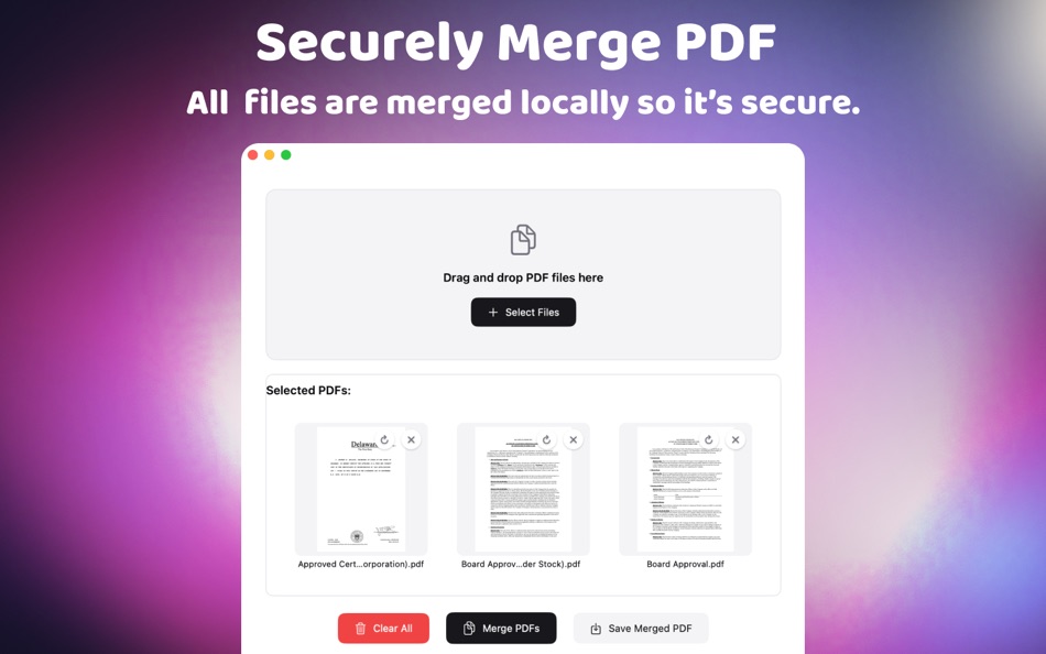 #1. Merge PDF : Combine PDF Files (macOS) 来自: AI Agent