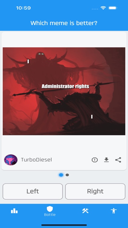 Meme Battle App