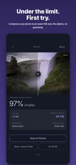Photo Compressor & Cleanup screenshot 2