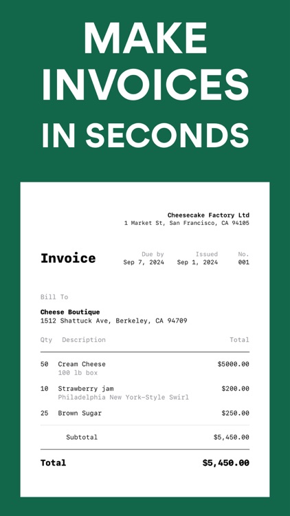 Invoice Maker for Contractors