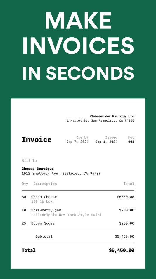 #1. Invoice Maker for Contractors (iOS) 由: Supernova Ltd.