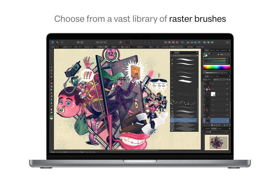 #7. Affinity Designer 2 (macOS) 来自: Serif Labs