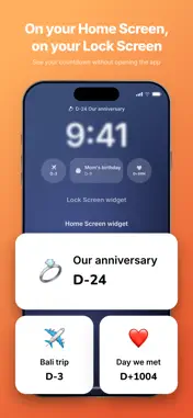 D-Day Widget: Countdown screenshot 1