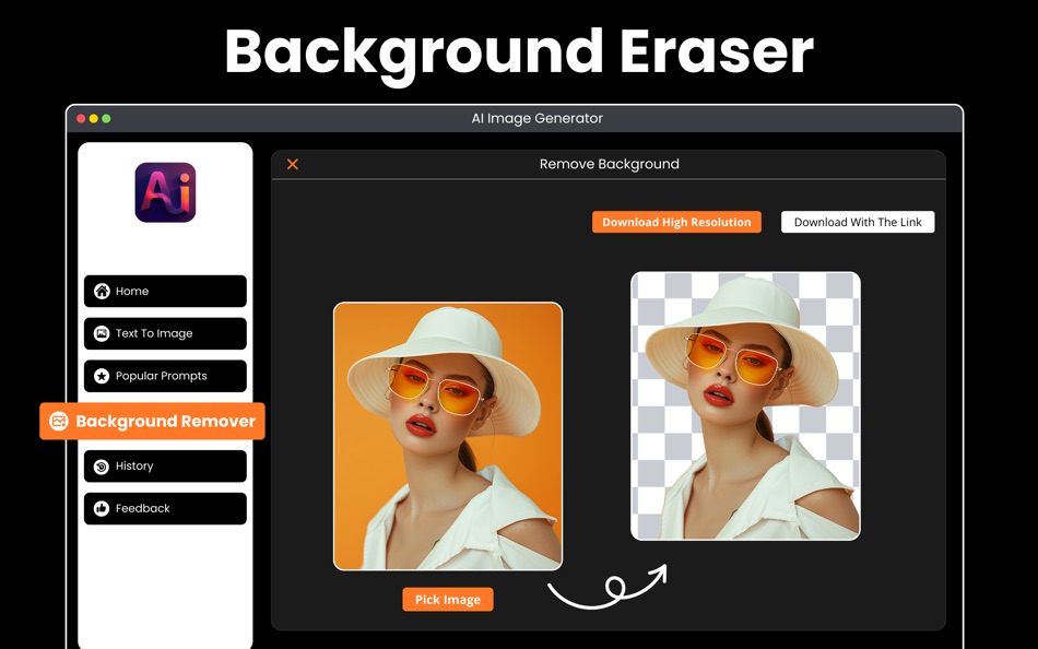 #2. AI Image Generator: Create Art (macOS) Ved: Zulfiqar Ali
