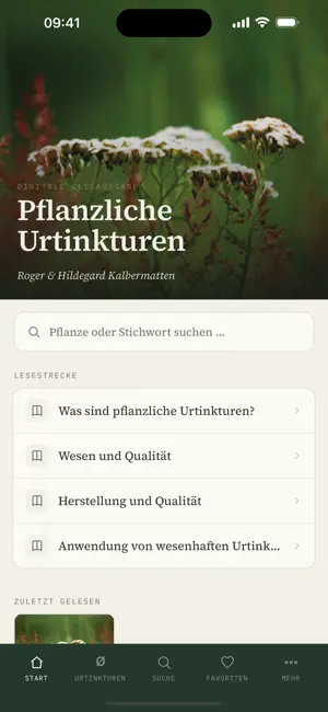 Pflanzliche Urtinkturen screenshot 1