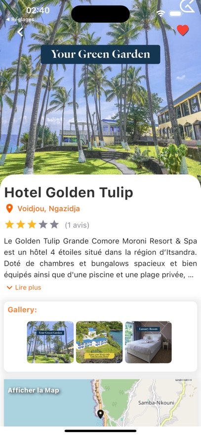 Guide officiel des Comores