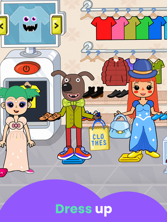 City Store Mall Games for Kids iPad screenshot 3 - Education app