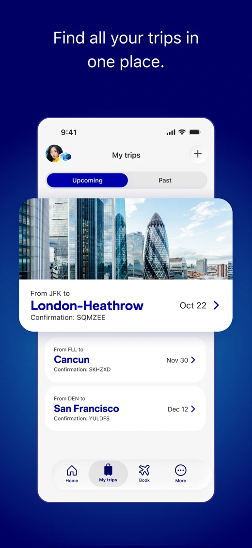 JetBlue screenshot 6