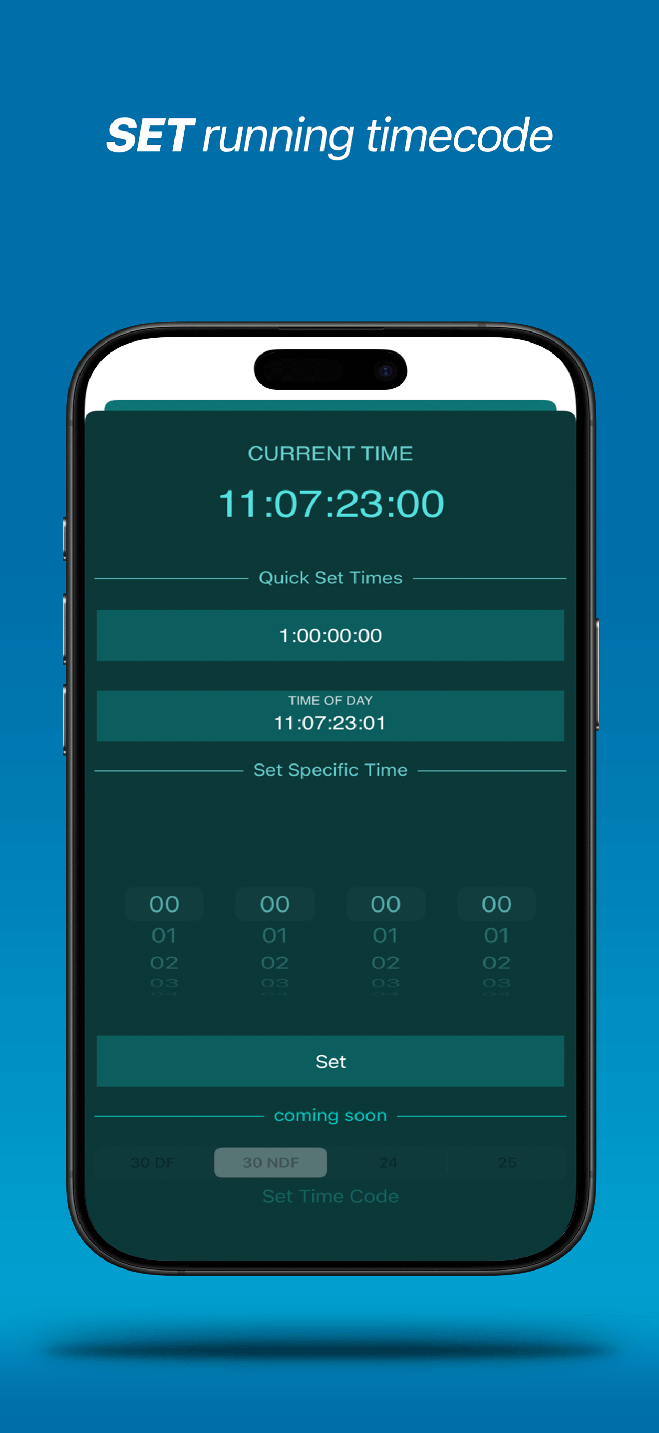 Timecode Logs