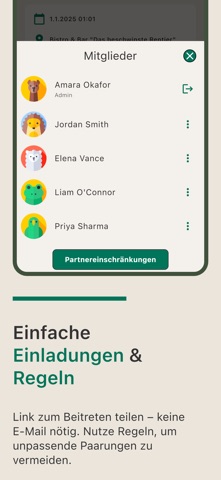Wichteln Helfer App iPhone screenshot 4