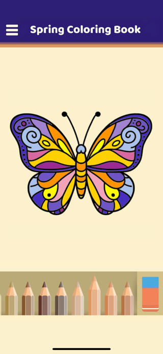 Spring Coloring Book Screenshot 2 of 5