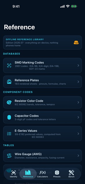 Ohmlattice: Bench Reference screenshot 1