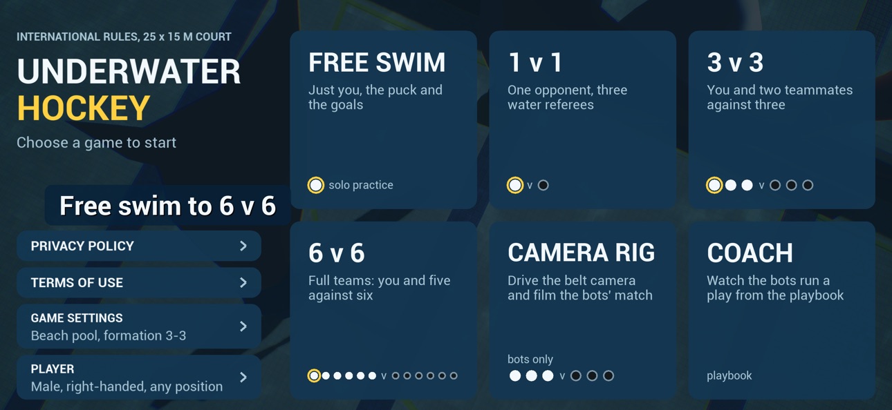 Screenshot 8 of Underwater Hockey