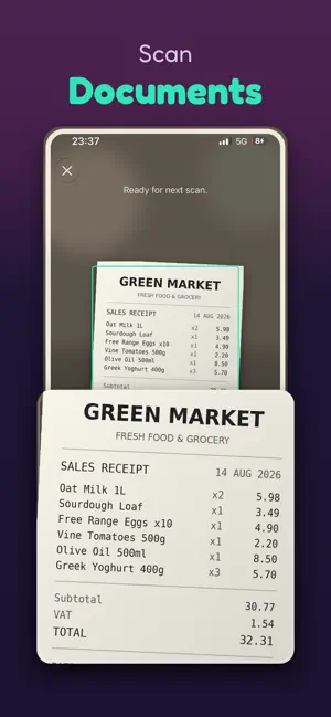 Blippo: QR Barcode Pdf Scanner screenshot 2