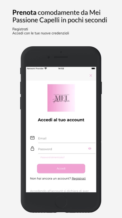 Screenshot 1 of Mei Passione Capelli App