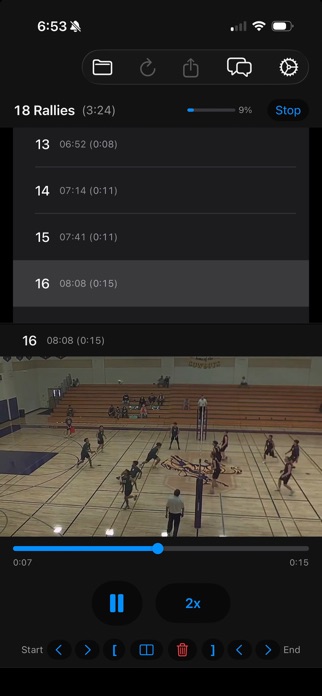 AutoCut Volleyball Screenshot 3 of 5